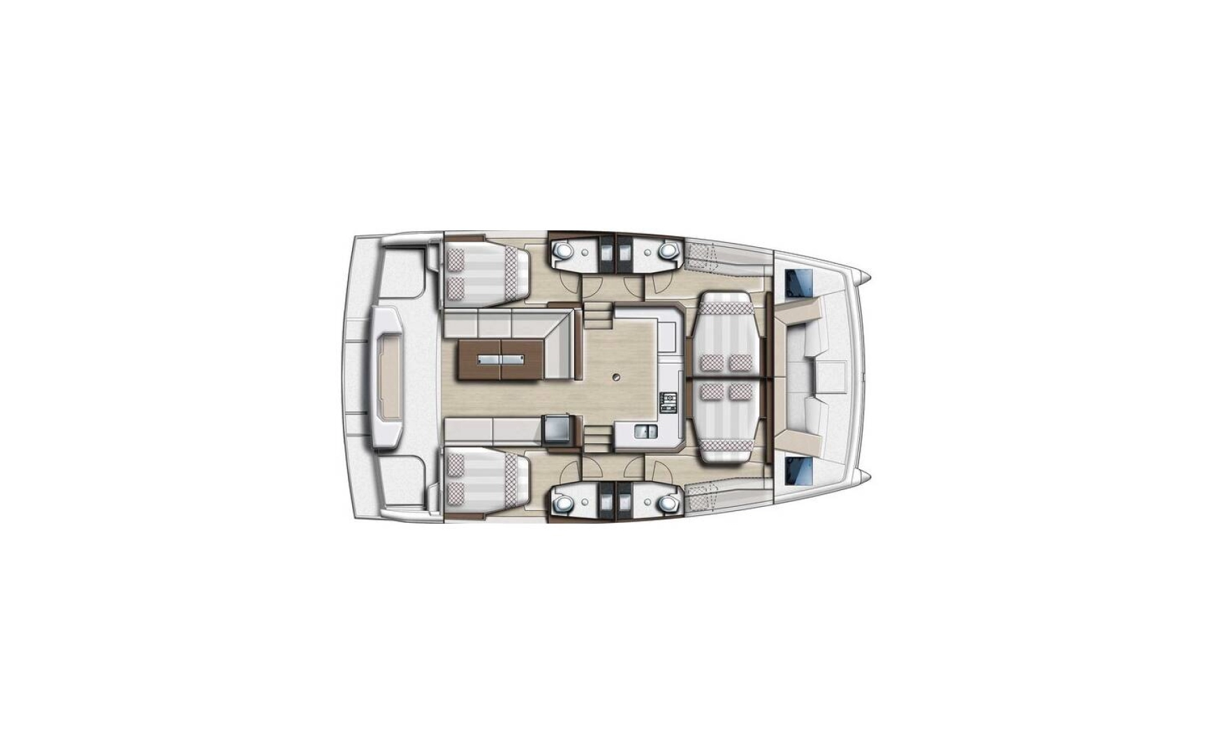 Jachthuur in Split - Bali Bali Catspace Voile via SamBoat