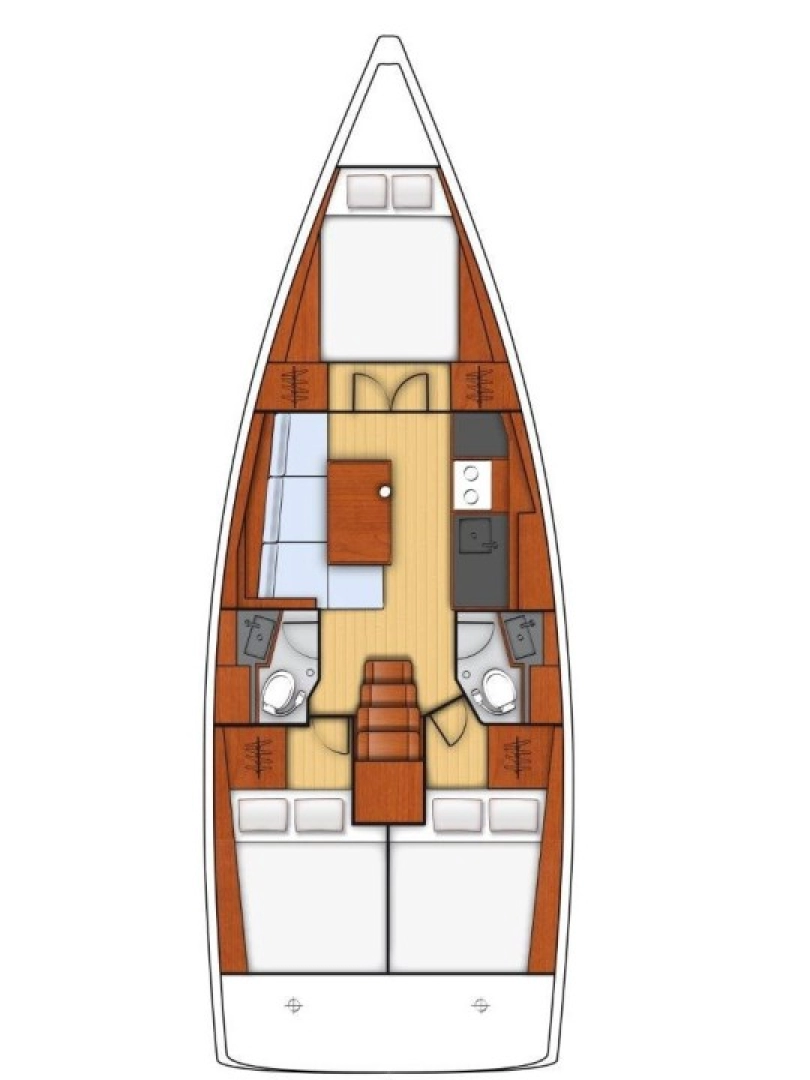 Bénéteau Oceanis 38 te huur van particulier of professional in Split