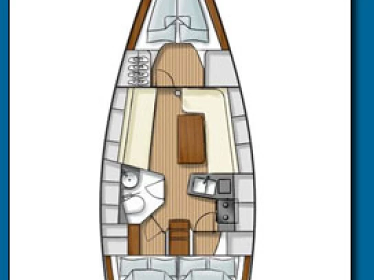 Huur een Hanse Hanse 341 in Anzio