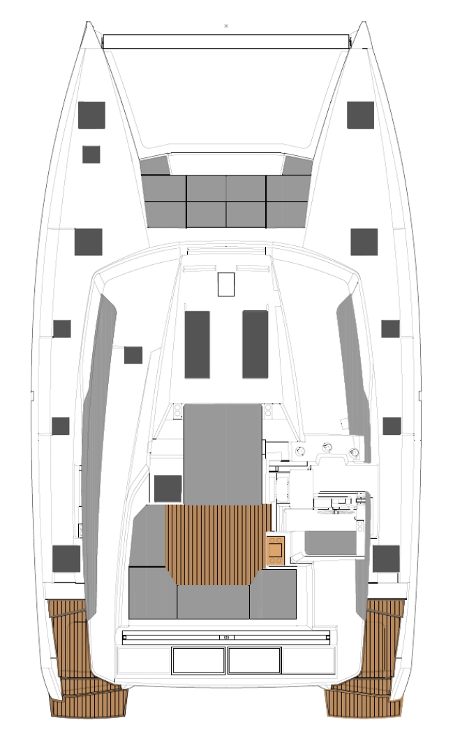 Bootverhuur Fountaine Pajot Elba 45 in Álimos via SamBoat