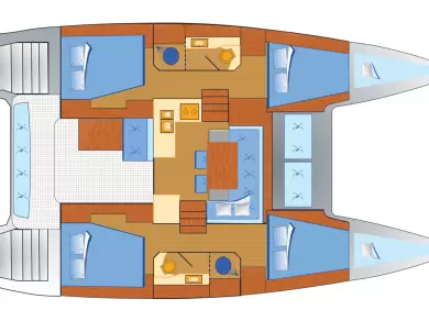 Lagoon Lagoon 40 te huur van particulier of professional in Punat