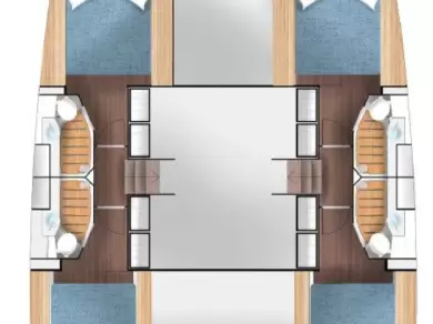 Verhuur Catamaran Cervetti Yachts met vaarbewijs