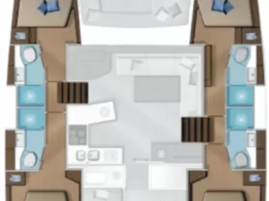 Huur een Lagoon Lagoon 450 F in Álimos