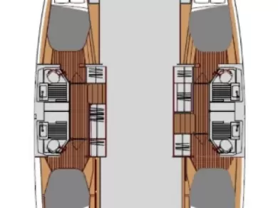 Huur een Fountaine Pajot Astrea 42 in Seget Donji