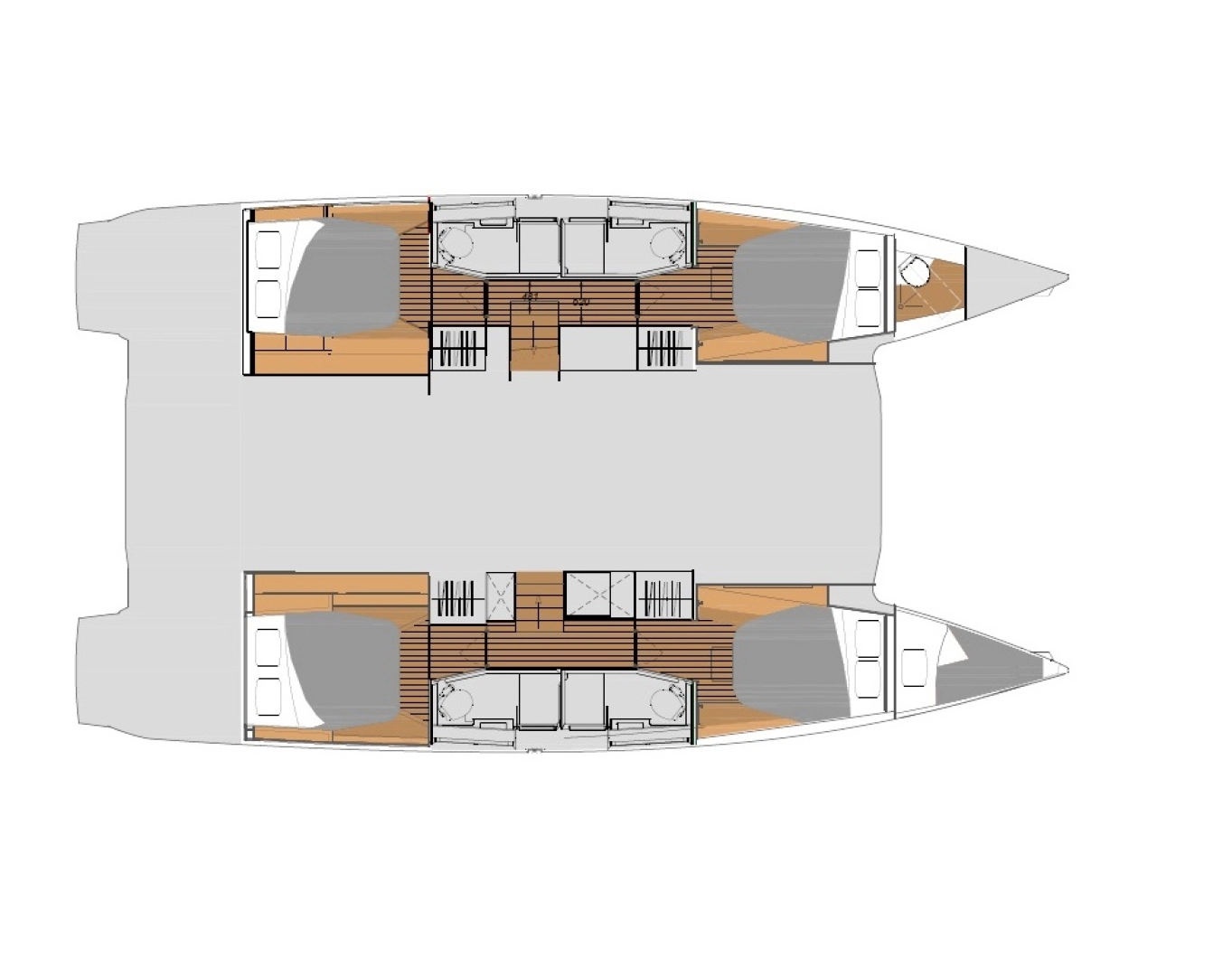 Jachthuur in Seget Donji - Fountaine Pajot Elba 45 via SamBoat