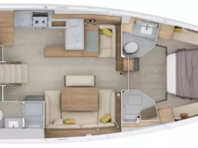 Jachthuur in Split - Bénéteau Oceanis 52 - 3 cab. via SamBoat