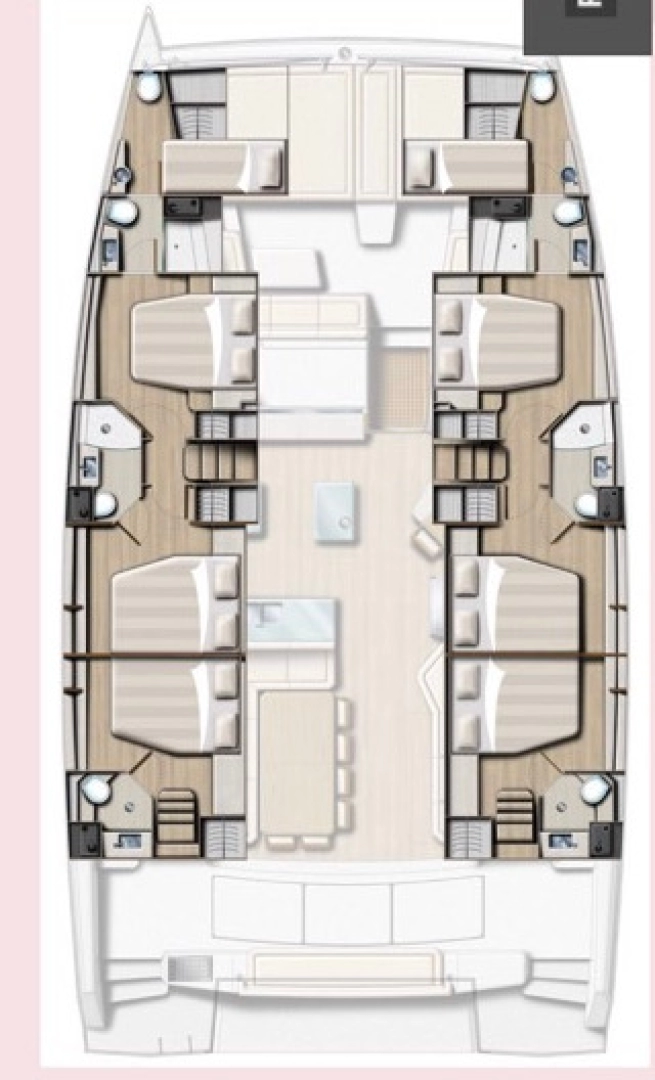 Bootverhuur Lefkáda goedkoop Bali 5.4