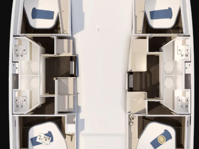 Catamaran te huur in Nikiána voor de beste prijs