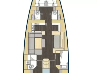 Verhuur Zeilboot in Split - Bavaria Bavaria C57