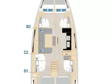 Hanse Hanse 460 te huur van particulier of professional in Pula