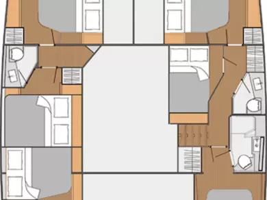 Verhuur Catamaran Fountaine Pajot met vaarbewijs