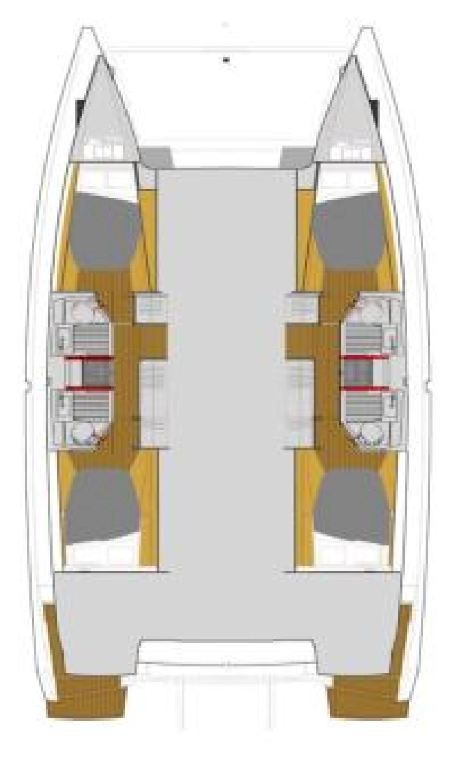 Huur Catamaran met of zonder schipper Fountaine Pajot in Sukošan