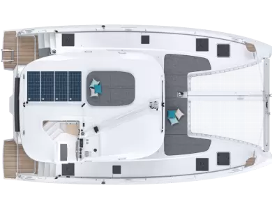 Verhuur Catamaran Lagoon met vaarbewijs