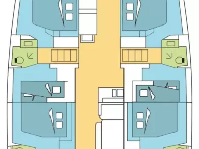 Huur Catamaran met of zonder schipper Bali in Praslin Island