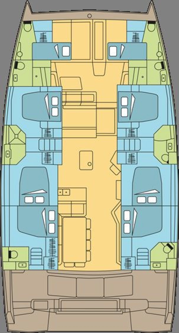 Huur Catamaran met of zonder schipper Bali in Raiatea Island