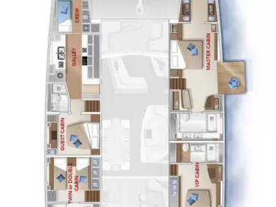 Catamaran te huur in Split voor de beste prijs