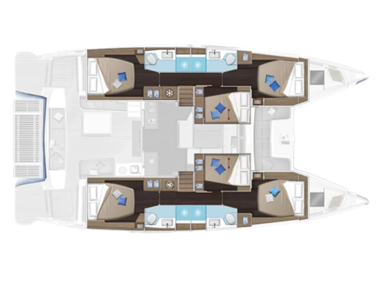 Bootverhuur Lefkáda goedkoop Lagoon 51