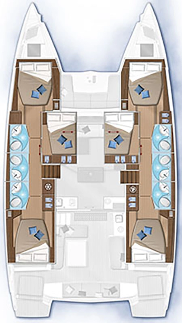 Verhuur Catamaran in Álimos - Lagoon Lagoon 50