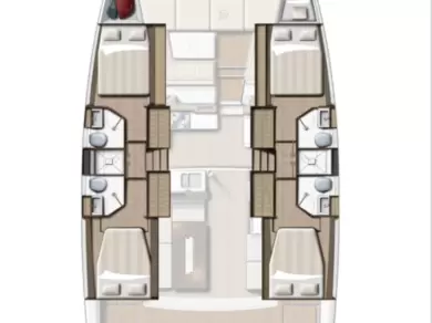 Verhuur Catamaran in Marsh Harbour - Bali Bali 4.2