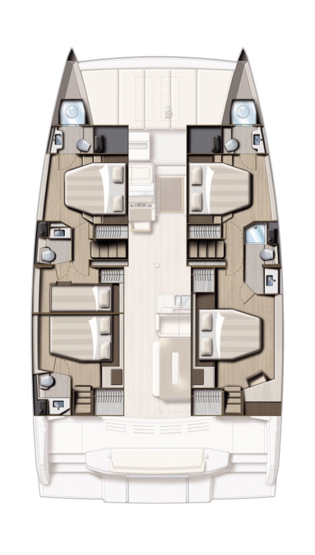 Verhuur Catamaran in Marsh Harbour - Bali Bali 4.8