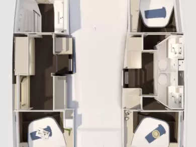 Jachthuur in Road Town - Fountaine Pajot Fountaine Pajot FP 41 Maesto 3  via SamBoat