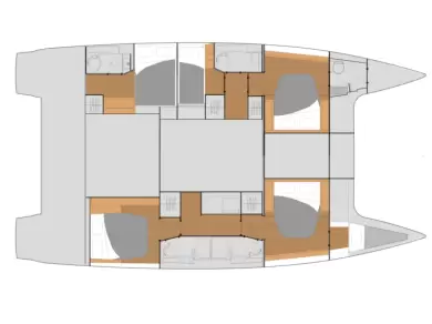 Huur een Fountaine Pajot Tanna 47 in Road Town