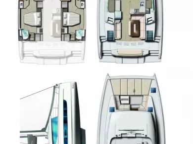 Verhuur Catamaran Bali met vaarbewijs