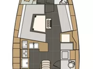 Huur een Elan Impression 45 in Split