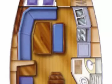 Verhuur Zeilboot in Göcek - Dufour Dufour 36 Classic