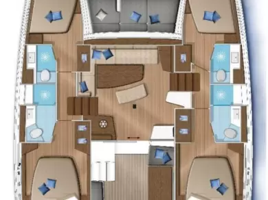 Huur Catamaran met of zonder schipper Lagoon in Préveza