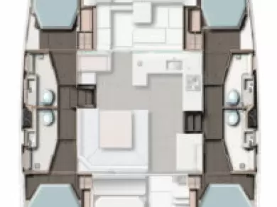 Bootverhuur Leopard Catamarans / Robertson & Caine Leopard 45 in Toulon via SamBoat