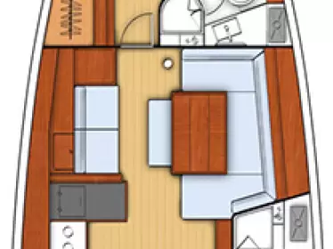 Verhuur Zeilboot Bénéteau met vaarbewijs