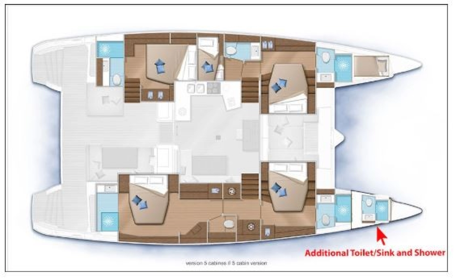 Verhuur Catamaran in Parham Town - Lagoon Lagoon 52