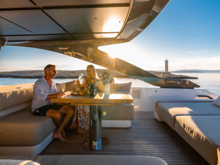 Verhuur Jacht Bluegame met vaarbewijs