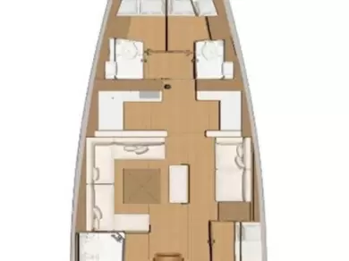 Verhuur Zeilboot Dufour met vaarbewijs