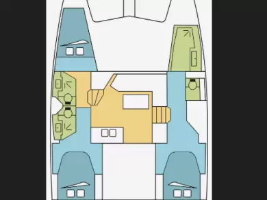 Huur een Fountaine Pajot Lucia 40 in Road Town