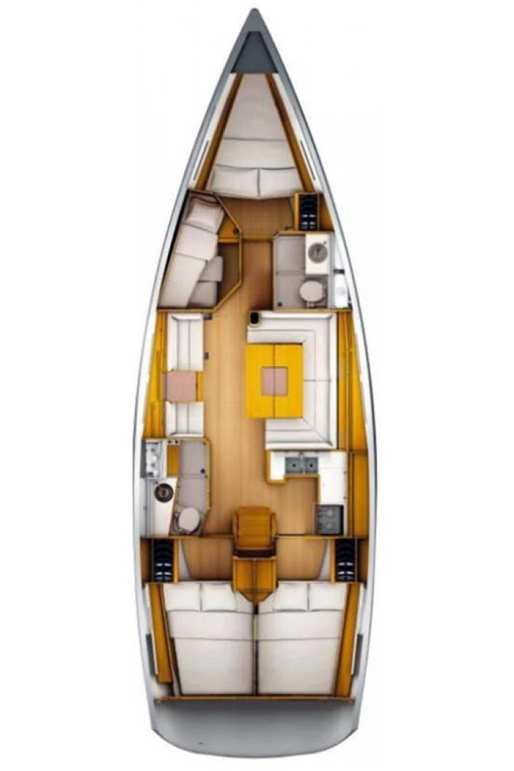 Verhuur Zeilboot Jeanneau met vaarbewijs