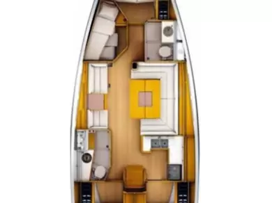 Verhuur Zeilboot Jeanneau met vaarbewijs