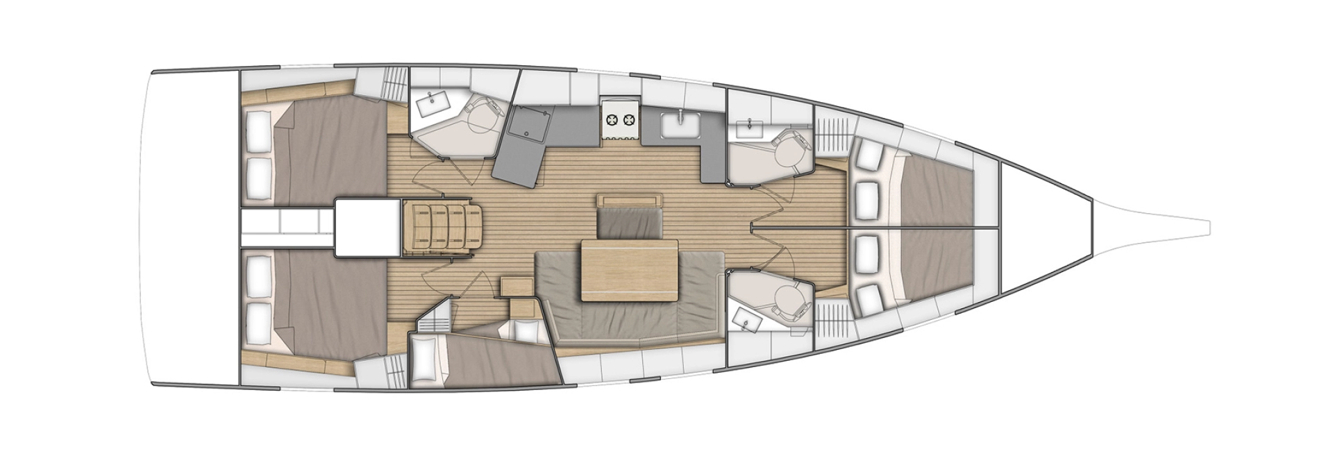 Bootverhuur Gouviá goedkoop Oceanis 46.1