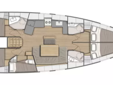 Bootverhuur Gouviá goedkoop Oceanis 46.1