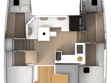 Verhuur Catamaran Aventura met vaarbewijs