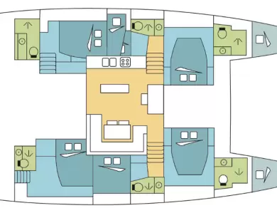 Bootverhuur Lagoon Lagoon 52 F in Lefkáda via SamBoat