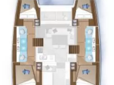 Jachthuur in Primošten - Lagoon Lagoon 40 via SamBoat