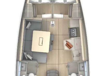 Bootverhuur Tribunj goedkoop Dufour 41