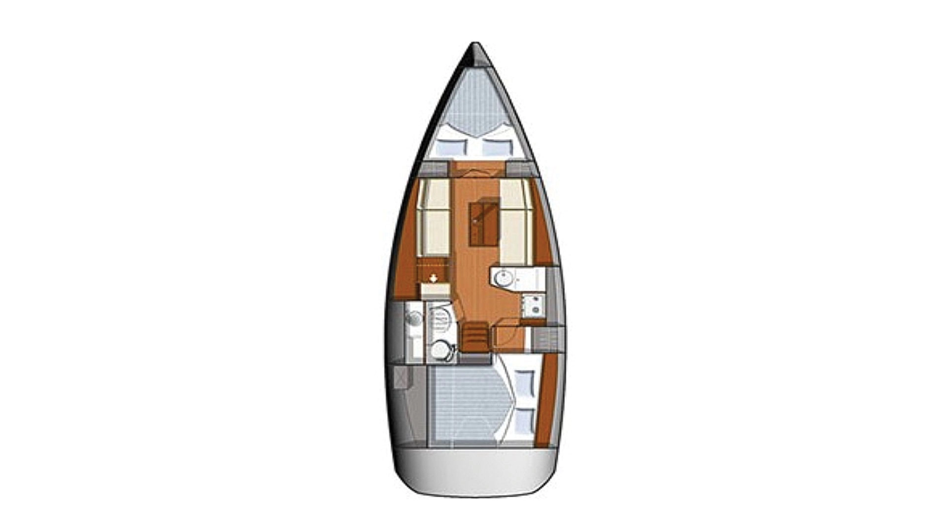Jeanneau Sun Odyssey 33i te huur van particulier of professional in Gouviá