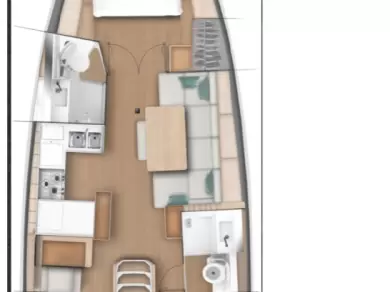 Jeanneau Sun Odyssey 440 te huur van particulier of professional in Seget Donji