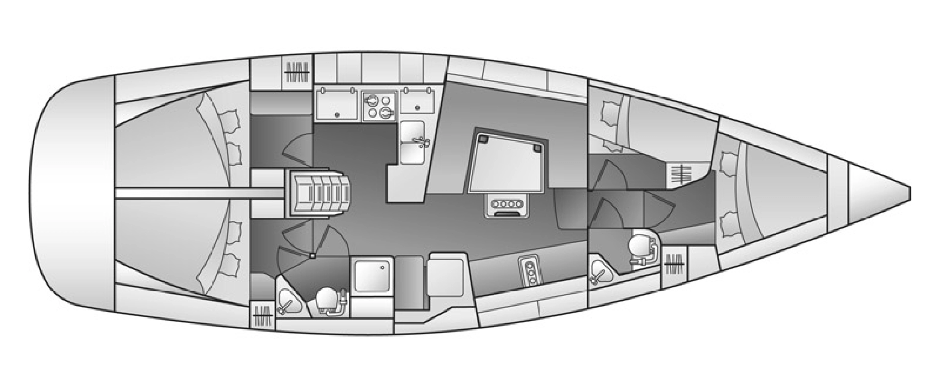 Bootverhuur Sukošan goedkoop Impression 444