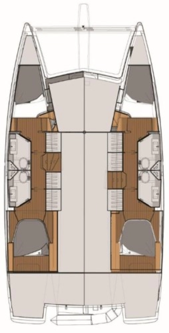 Jachthuur in Fethiye - Fountaine Pajot Astrea 42 via SamBoat