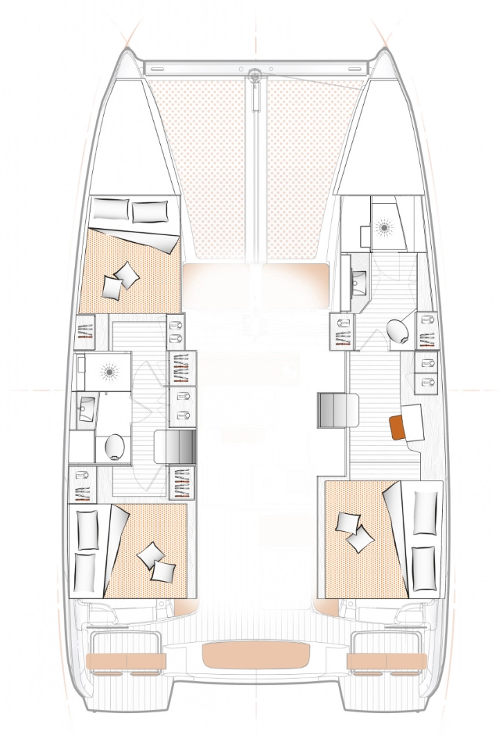 Huur Catamaran met of zonder schipper Excess in Adaköy