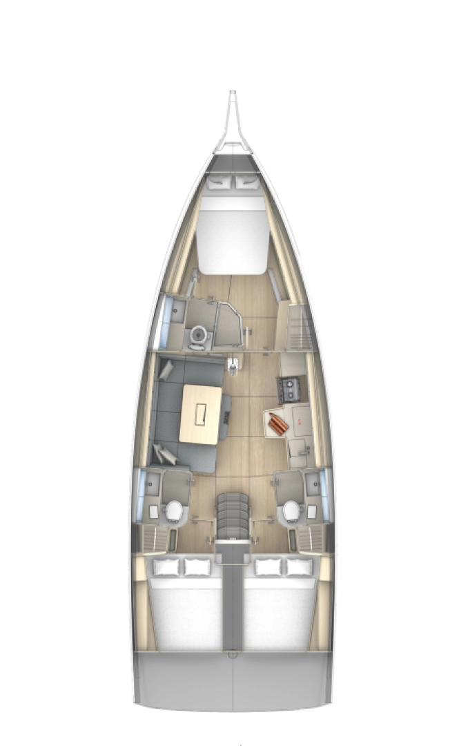 Huur Zeilboot met of zonder schipper Dufour in Fethiye